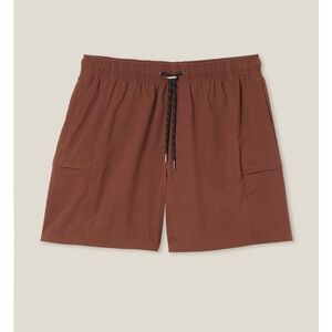 Nylon Urban Short Washed Chocolate | Men Cotton On Shorts